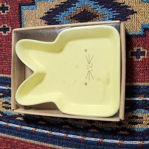BNIB EASTER Grasslands road yellow jelly bean dish